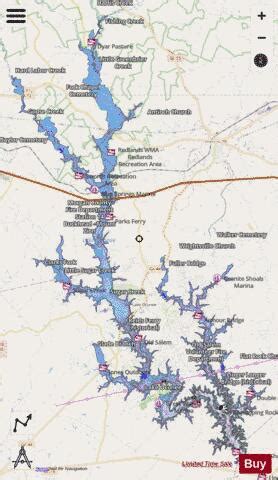 Lake Oconee Fishing Map | Nautical Charts App