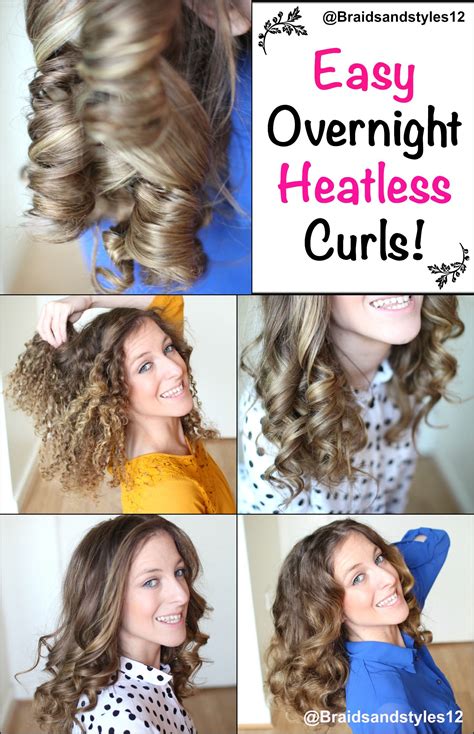 YouTube | Hair styles, Hair without heat, Curl hair overnight