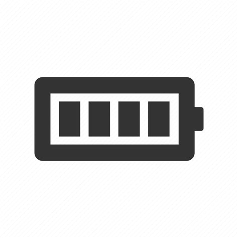 Battery, charge, charged, complete, full, status icon - Download on ...