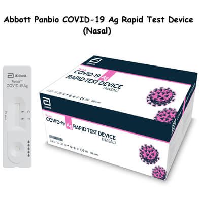 Abbott Panbio COVID-19 Antigen (Ag) Rapid Test Device / Kit | Lab ...