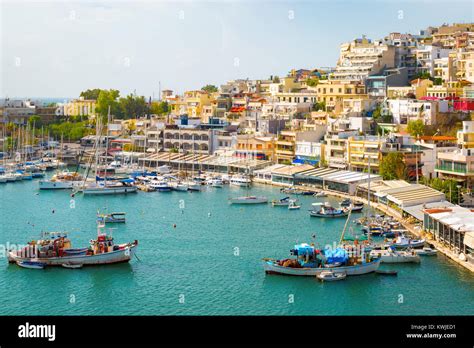 Piraeus, Athens, Greece. Harbor view of Mikrolimano Stock Photo - Alamy