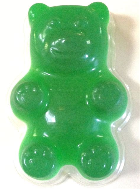 Cooking & Dining Giant Gummy Bear Mold Enterprises Large Gummy Bear Molds and Recipe Make Big ...