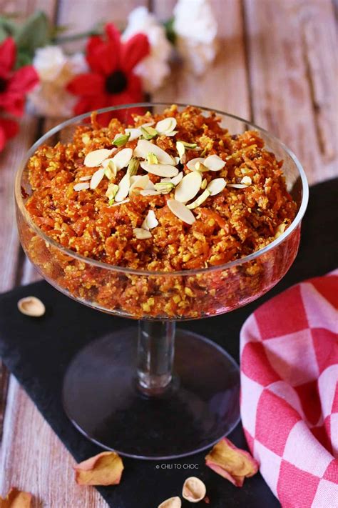 Quick And Easy Gajar Halwa (Carrot Halwa) - Chili to Choc