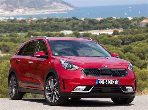 eu version, 2016, Cars, Hybrid, Kia, Niro, Suv, Red Wallpapers HD / Desktop and Mobile Backgrounds