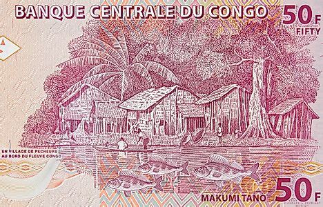 Flags, Symbols & Currency of Democratic Republic Of The Congo - World Atlas