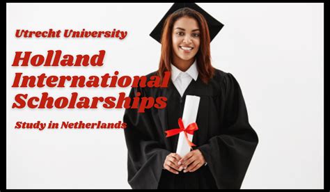 Holland International Scholarships at Utrecht University, Netherlands