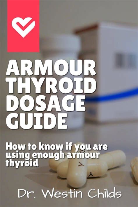 Armour Thyroid Dosage Guide (Are you taking enough?) in 2020 | Armor thyroid, Thyroid ...