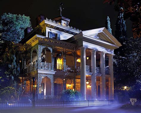 Haunted Mansion in New Orleans Square - Disneyland's 999 Happy Haunts