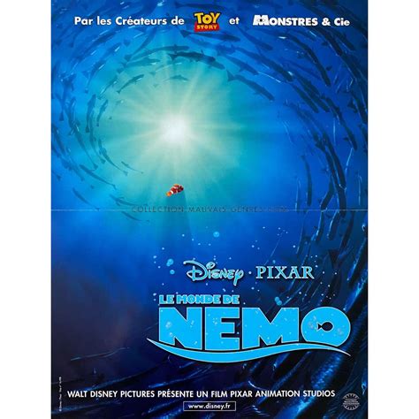 FINDING NEMO French Movie Poster - 15x21 in. - 2003