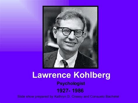 Lawrence Kohlberg