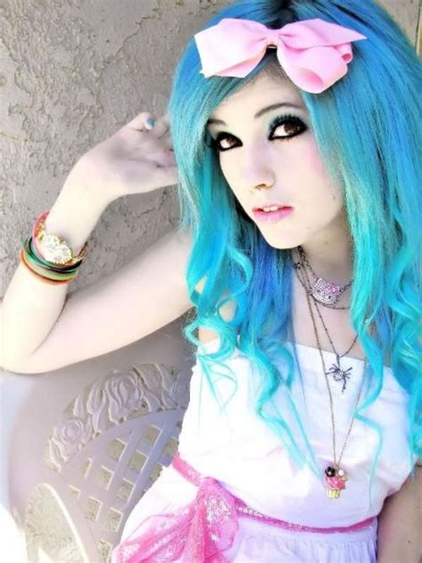 cyan hair on Tumblr