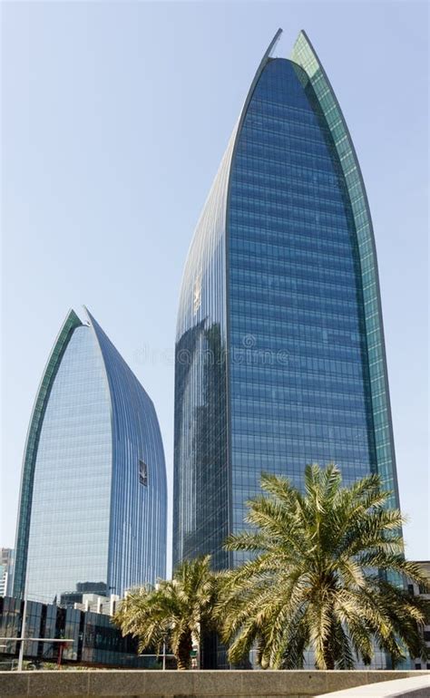 Modern buildings in Dubai editorial stock photo. Image of commercial ...