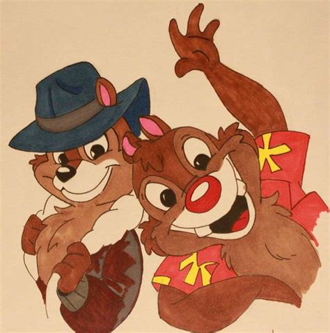 Chip and Dale by DannyNicholas on deviantART | Disney art, Chip and ...