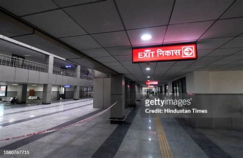 View of newly built Ayodhya Railway station on December 27, 2023 in ...