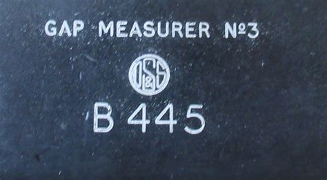 No 3 Gap Measurer – Tales from the Supply Depot