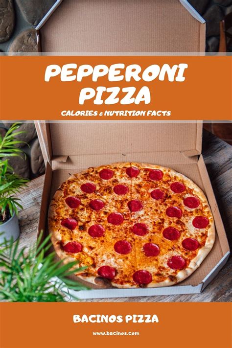 Pepperoni Pizza Calories & Nutrition Facts (Charts)