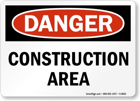 Construction Entrance Signs | Construction Site Entrance Signs