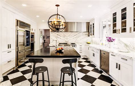 Black White Floor Kitchen – Things In The Kitchen