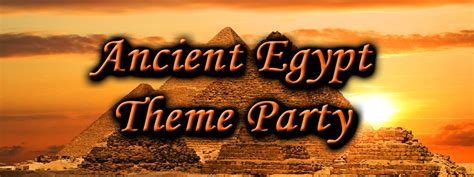 Ancient Egypt Treasure Hunt Party Ideas