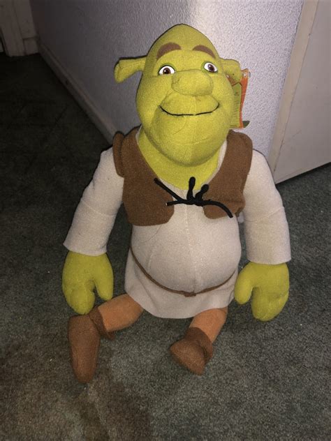 Shrek 2 Dreamworks 16" Large Shrek Plush Nanco New with Tag 100% Authentic Ogre | #4585580092