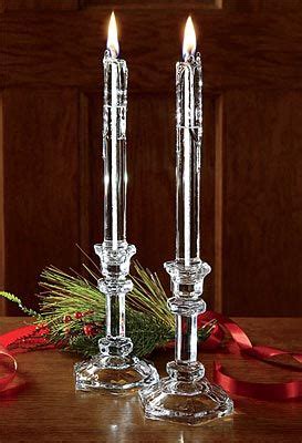 oil lamp glass candlesticks | Create a magical glow with our crystal candles and holders ...