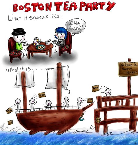 The Boston Tea Party by Foxdraft on DeviantArt