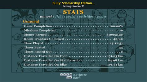 Bully: Scholarship Edition v1.02 100% Save [Bully: Scholarship Edition] [Mods]