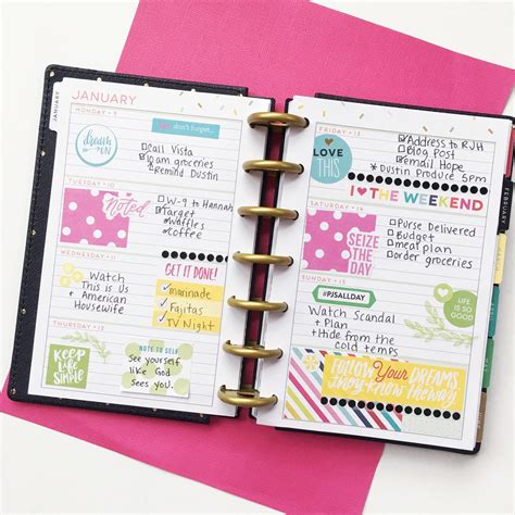 4 Favorite MINI Happy Planner Layouts | Happy planner layout, Mini happy planner, Mambi happy ...