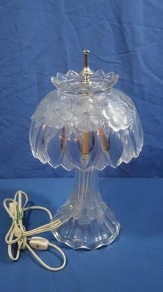 Find & Bid On Lot# 155 - Glass Table Lamp - Now For Sale At Auction