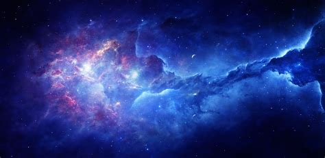 Blue And Black Nebula Wallpaper Nebula Universe Space - vrogue.co