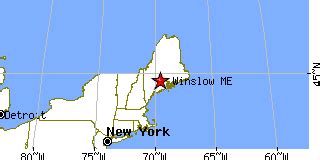 Winslow, Maine (ME) ~ population data, races, housing & economy