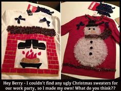 Christmas jumpers Tacky Christmas Party, Diy Ugly Christmas Sweater, Merry Little Christmas ...