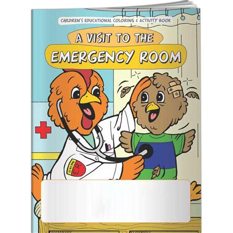 A Visit to the Emergency Room Coloring Book