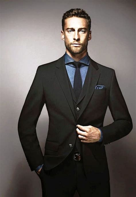 30 Black Suit Fashion Ideas For Men To Try