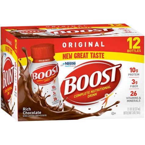 BOOST Glucose Control Nutritional Drink, Rich Chocolate, 50% OFF