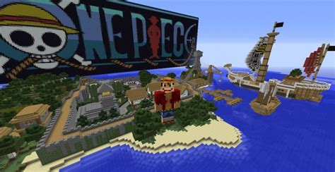 Server survival One Piece Minecraft Map