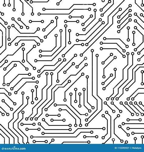 Circuit Board Icon. Cartoon Vector | CartoonDealer.com #93627213