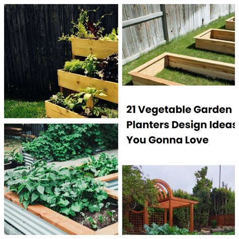 21 Vegetable Garden Planters Design Ideas You Gonna Love | SharonSable