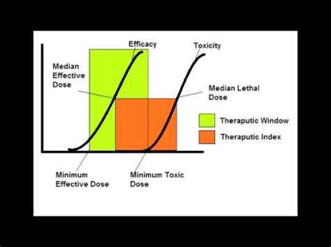 Therapeutic Index & Therapeutic Window - YouTube