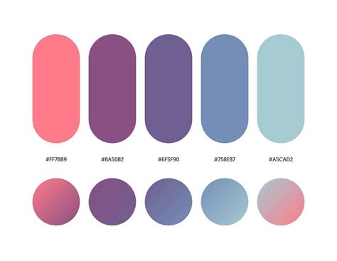 Aesthetic Color Palette Purple - Aesthetic colors are artistic ...