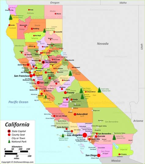 California State Maps | Usa | Maps Of California (Ca) - Rancho ...