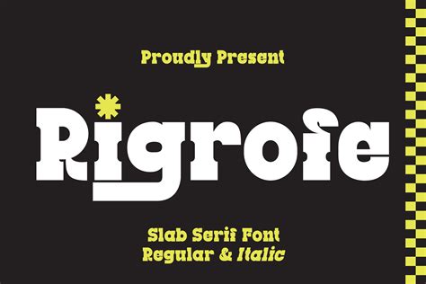 Rigrofe Font - Free Font