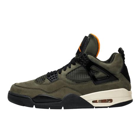 Nike Air Jordan 4 x Undefeated Olive Green/Black