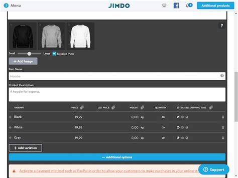 Jimdo - Ecommerce Platform Review | EXPERTE.com