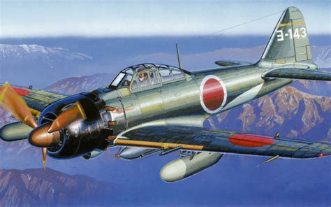 Japan, World War II, Zero, Mitsubishi, Airplane, Military, Military Aircraft, Aircraft, Japanese ...