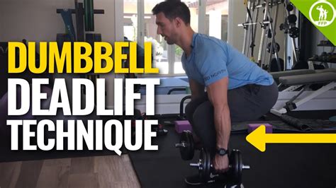 Dumbbell Deadlift Technique – Perfect Form Video Tutorial Guide - YouTube