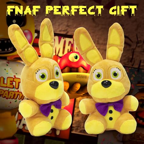 Buy FNAF Plush: Spring Bonnie Plush 9.8",Five Nights Bonnie Foxy Freddy ...