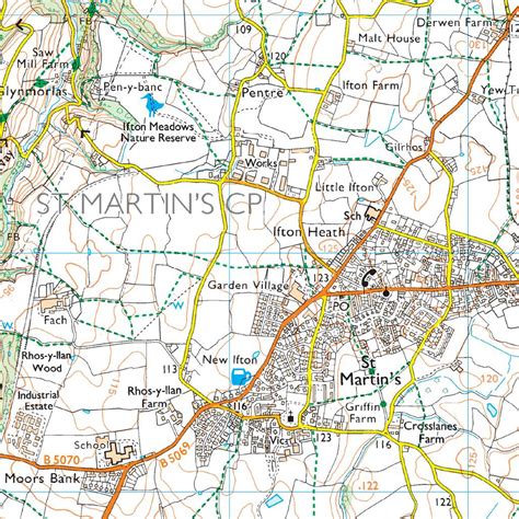 OS Map of Oswestry | Explorer 240 Map | Ordnance Survey Shop