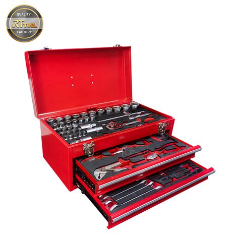 High Quality 85 PCS Metal Box with Tools Multi Professional Hand Tool Set