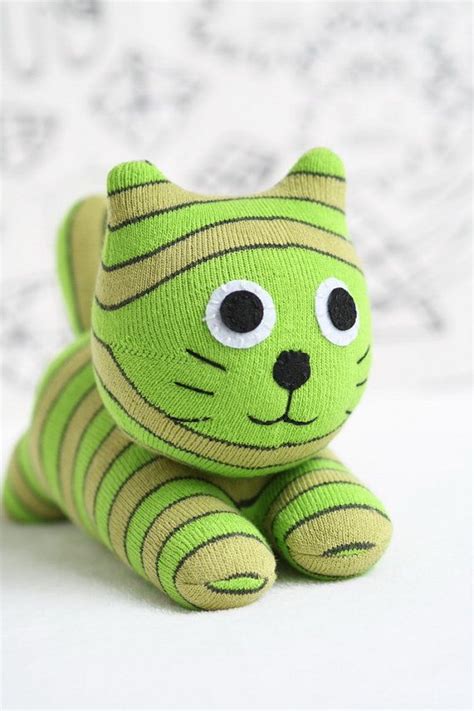 T26 Handmade plush Sock Cat stuffed animal by Toyapartment, $12.50 ...